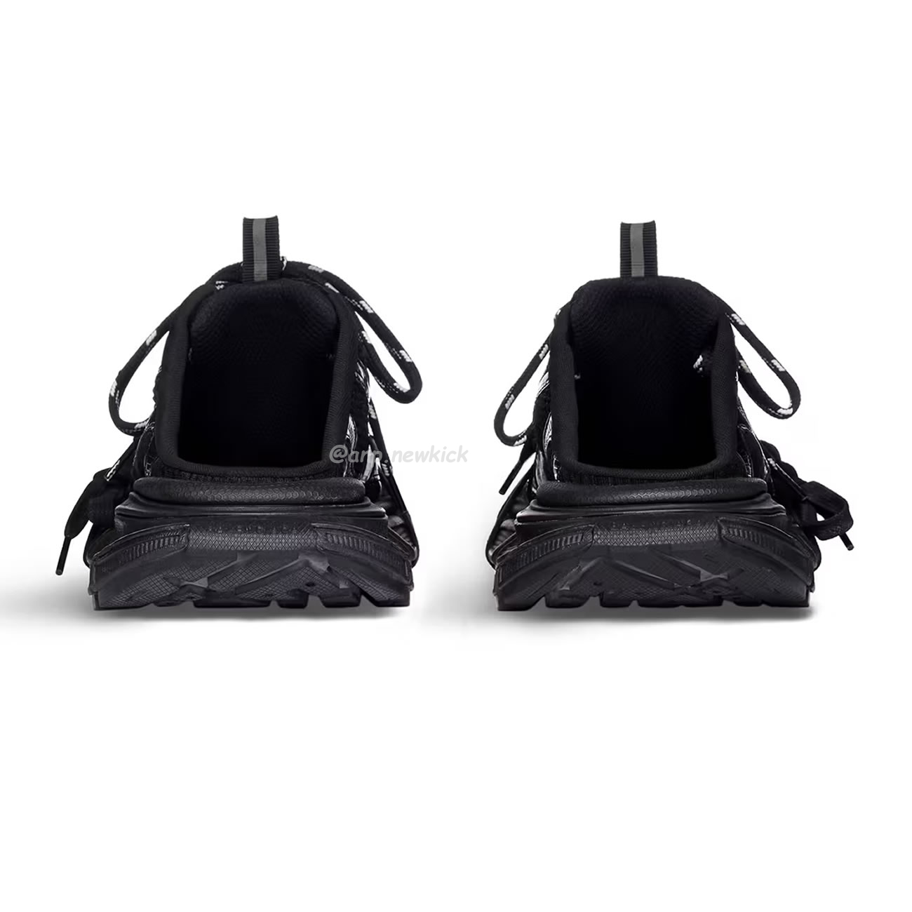 Balenciaga 3xl Mule Monocolor Mesh Rub Black White Eggshell Grey Red Bal Worn Out (16) - www.newkick.vip